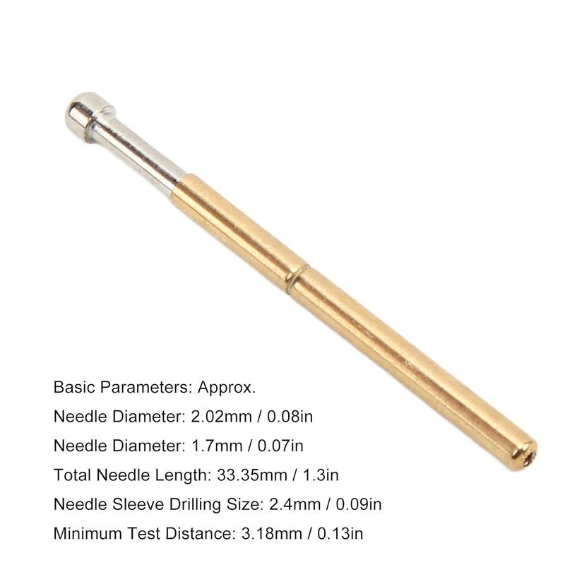 Proba wioskowa z dużą okrągłą głową z dużym prądem przechodzącym i niską impedancją do testowania PCB