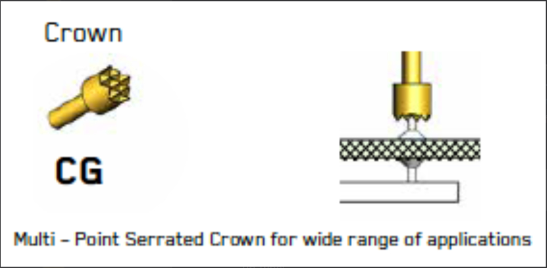 Proba sprężynowa 100 ml z końcem korony i tłokem BeCu dla wysokiej dokładności uderzenia