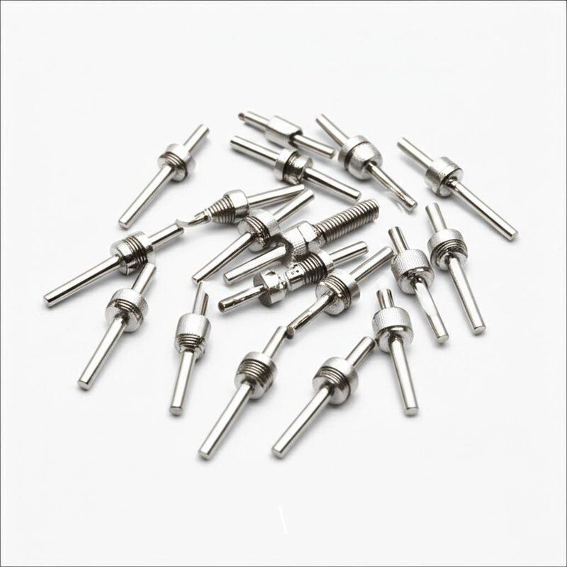 Złote proby próby sprężynowej z baryłek miedzianych z tłokem BeCu/SK4 i sprężynią SWP do badań precyzyjnych