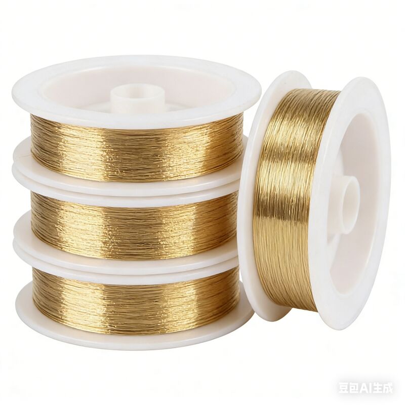 Premium Ultra Fine Gold Plated Wire Mo99.95% Au Powłoka do wiązania LED i IC