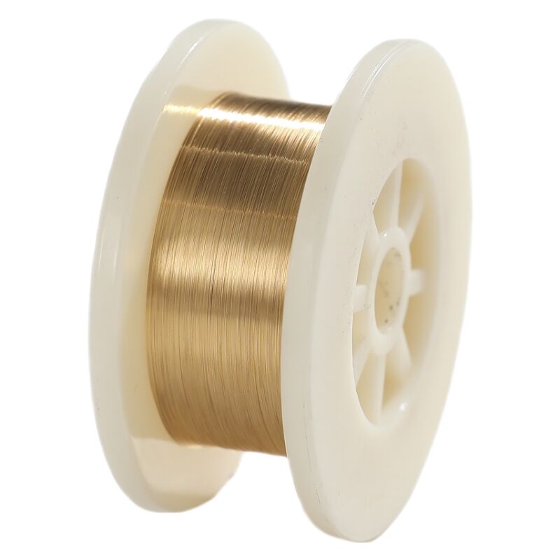 0.0035mm Ultrafine Gold Coated Tungsten Wire High Temperature Resistant Corrosion Resistant dla składników próżniowych