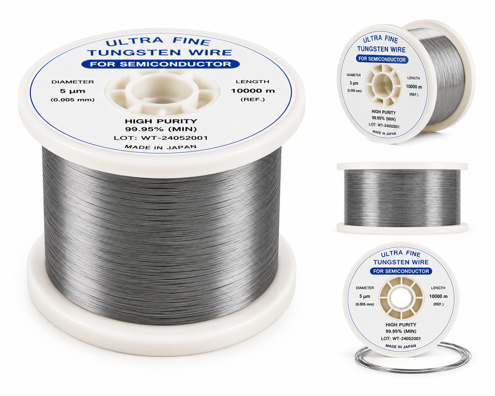 Superfine Tungsten Wire Anti-Corrosion for Semiconductor Micro Wiring