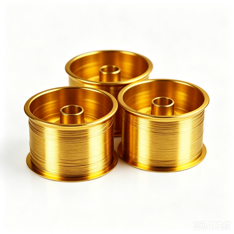 Specjalne pokrycie 0,01 mm Ultra Fine BeCu Wire Gold Platable RF Sensor Precision Internal Wiring